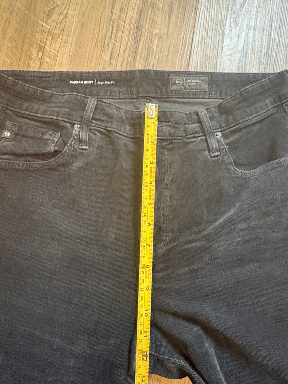 AG Adriano Goldschmied Black Corduroy
MM Farrah Bootcut Pants - Picture 4 of 5